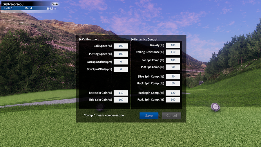 Dynamics option